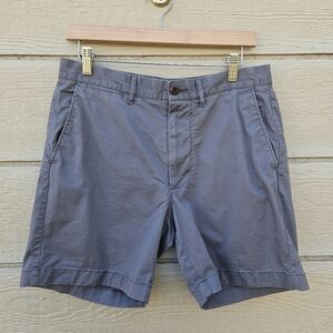 J. Crew 7 inch stretch chino short size 31 gray